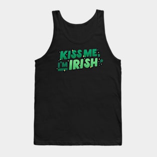 Kiss Me I'm Irish Tank Top